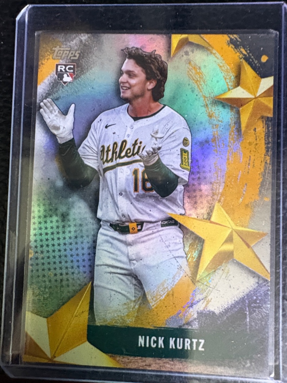 2025 Topps Baseball Nick Kurtz Rookie Card.